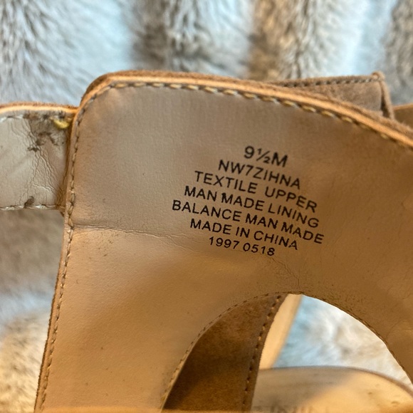 Nine West Tan Suede Heels - Picture 2 of 9